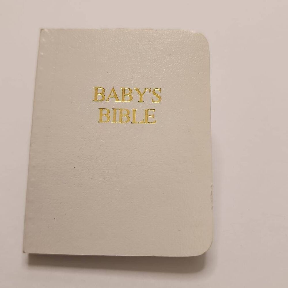 3 For $18 EUC Baby's Bible by Lee Middleton Original Dolls